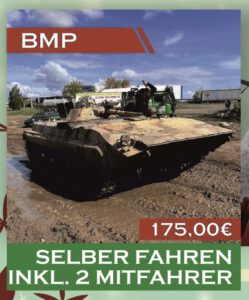 Offroad Landsberg WEihnachtsangebot 2022 Panzer selber fahren
