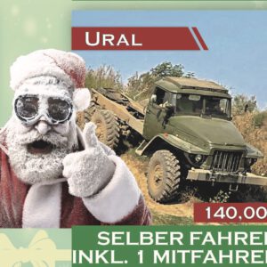 Ural selber fahren Weihnachtsangebot 2022