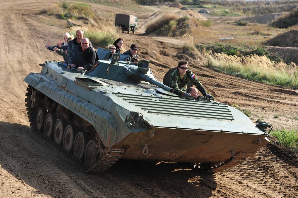 Panzer fahren OffroadAbenteuer zum mitfahren oder selbst fahren
