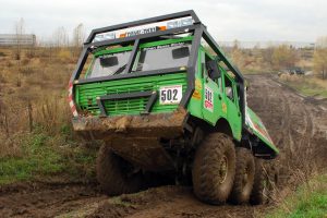 Echte Kletterfähigkeiten kannst du beim Truck Trial mit dem Tatra testen