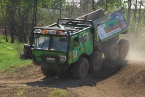 Richtig Gas geben - auch das geht mit dem Tatra Trial Truck.