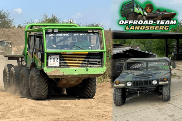 Teampaket Tatra 813 und Hummer H1 selbst fahren + je 1 MF